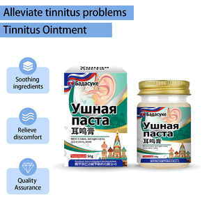 Ungüento de Cuidado Especial para el Tinnitus, Diseño Portátil, Fórmula Natural Suave, Terapia Confiable, Penetración Profunda - Product Image 3