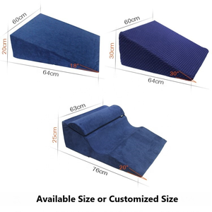 <span class=keywords><strong>Mlily</strong></span>-<span class=keywords><strong>almohada</strong></span> de cuña de espuma viscoelástica ortopédica con contorno ergonómico, forma personalizada de alta calidad - Product Image 2