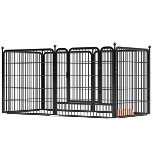 Factory Direct's High Quality Portable Metal Large Outdoor Indoor <span class=keywords><strong>Dog</strong></span> <span class=keywords><strong>Fence</strong></span> Valla de juego y Sports <span class=keywords><strong>Dog</strong></span> Metal <span class=keywords><strong>Fence</strong></span> - Product Image 3