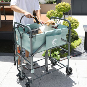 बहु-कार्यात्मक पालतू पालतू जानवर कार्ट लिफ्ट-सक्षम और टिकाऊ उपयोग, गो कार्ट पर ले जाने में आसान - Product Image 1