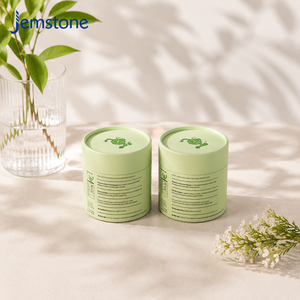 Emballage personnalisé en tube cylindrique en carton rond avec revêtement UV, tube en kraft écologique, boîte d'emballage en tube de papier pour vitamines gommeuses - Product Image 2