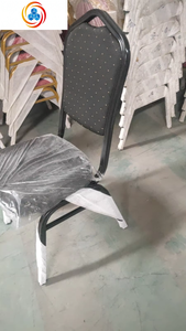Chaises de banquet modernes et contemporaines en métal noir, empilables, durables, pour restaurants, hôtels, mariages, fêtes et appartements – Vente en gros à prix réduit - Product Image 4