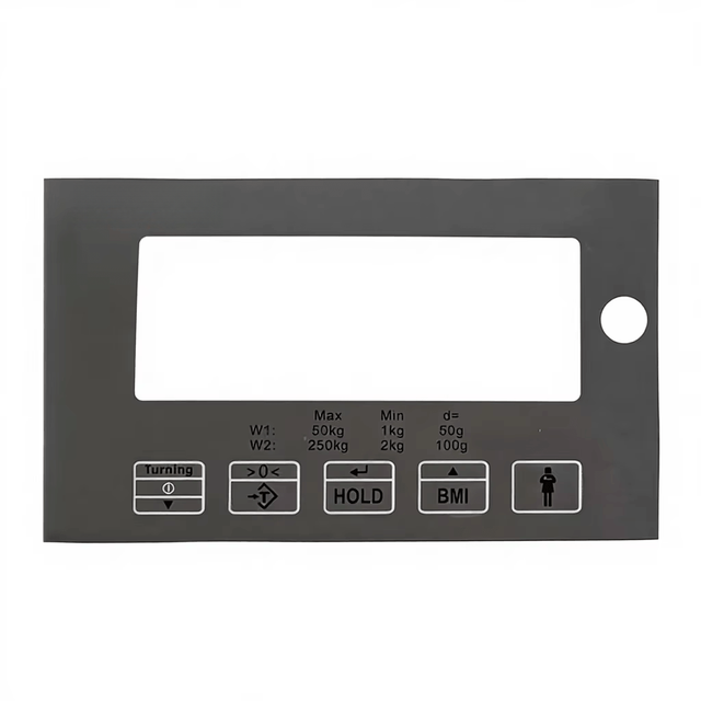 Factory Custom Scratch-resistant Durable Polycarbonate PC PET Membrane Panel Membrane Keyboard Membrane Keypad