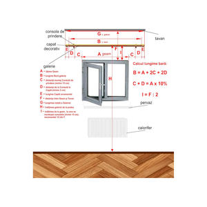 Kit Completo de Riel de Cortina para Techo de PVC Industrial Bojanek Deluxe, Estándar de Exportación, Calidad Premium - Product Image 5