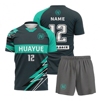 Vente en gros d'usine, personnalisation, maillots de football 100% polyester respirants et à séchage rapide, vêtements d'entraînement de football personnalisables pour adultes