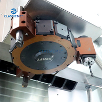 Tour CNC vertical VTC800, diamètre de tournage maximal de 800 mm, tourelle hydraulique à 8 postes pour les pièces de l'aérospatiale, de l'énergie et de la machinerie lourde