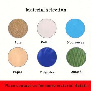 กระเป๋าผ้าแคนวาสรีไซเคิลคุณภาพสูงแบบสั่งทำพิเศษ สีขาว ขนาดใหญ่ สำหรับใช้ในชีวิตประจำวันและการเดินทาง - Product Image 4