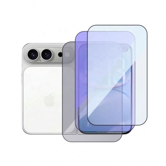 Ultra HD Screen Protector Anti Spy Privacy Film Anti-Blue Light Tempered Glass 9H Screen Protectors for iPhone 18 Fold
