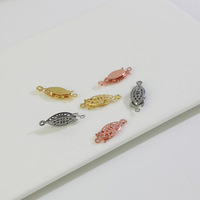 Composants de bijoux en acier inoxydable Pinch Clip Bail Connecteurs Fermoirs Pendentif DIY Fashion Collier Bracelet Boucles d'oreilles Ensemble