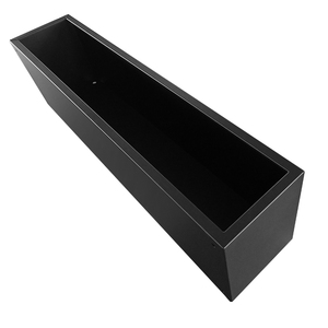 Tùy Chỉnh Kích Thước Và Hình Dạng Lớn Hình Chữ Nhật Kim Loại Ngoài Trời Vườn Trồng Chậu Hoa Với Tấm Kim Loại Chế Tạo - Product Image 3