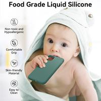 Coque en silicone liquide 17 Pro Max, qualité alimentaire, antichoc, résistante à la chaleur, fine et mince, protection de l'appareil photo, personnalisable pour