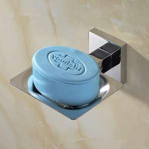 HONGDEC <span class=keywords><strong>Porte</strong></span>-<span class=keywords><strong>savon</strong></span> mural moderne en acier inoxydable avec ventouse <span class=keywords><strong>pour</strong></span> salle de bain et <span class=keywords><strong>douche</strong></span> - Product Image 1