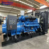 SinoShine silencieux 100% cuivre triphasé groupe électrogène diesel 20kw 25kva 380V monocylindre 1500 tr/min sans brosse AVR