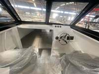 Catamaran de pêche à moteur en aluminium à double coque de 7,9 m, soudé, pour usage océanique, fabriqué en Chine