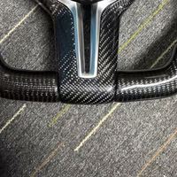 Volant de voiture en fibre de carbone sèche de luxe à LED, très demandé, pour BMW Série 3, Série 5, F10, F90, F20, F30, F22, F21, F23