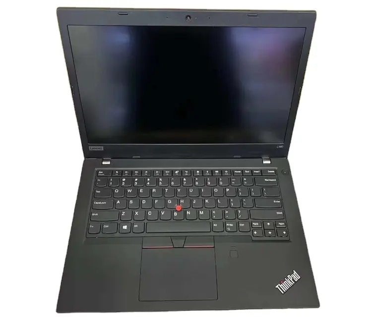 Laptop Think-pad L480 14 polegadas para laptop I5 I7 usado por atacado, laptop de escritório de segunda mão de marca realmente original e famosa
