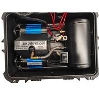 Compresseur d'air portable haute performance GIAHAND ARB Style 12V à double moteur et double cylindre pour voiture tout-terrain, pression d'air 150 psi