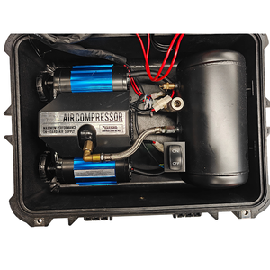 <span class=keywords><strong>Compresseur</strong></span> d'air portable haute performance GIAHAND <span class=keywords><strong>ARB</strong></span> Style <span class=keywords><strong>12V</strong></span> à double moteur et double cylindre pour voiture tout-terrain, pression d'air 150 psi - Product Image 4