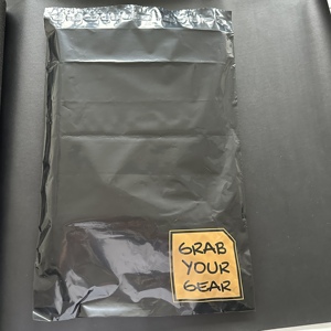 Bolsa de correo de polietileno mate de alta calidad, sobre de bebé con logotipo personalizado, embalaje de plástico Rosa grande - Product Image 4