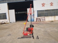 BZ-30S Vente chaude Rig de forage à carottage portable 30m avec moteur à essence Facile à utiliser Diamètre de forage 108mm