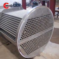 Lámina de Tubos Forjados ASME TEMA SA516 Gr70 de Acero al Carbono, Lámina de Tubos Perforada para Intercambiador de Calor para Recipientes a Presión