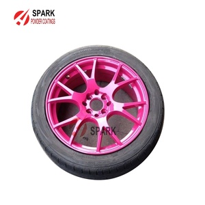 Neon Hồng 804c siêu đen Chrome hiệu ứng Vàng Khói xám xanh đỏ tím vàng hồng Cooper huỳnh quang bột màu vàng - Product Image 2