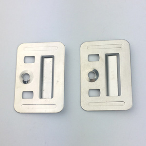 Clips de fixation pour panneaux muraux en acier inoxydable, taille personnalisable, mesure métrique, accessoires de joint non réglables - Product Image 3