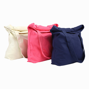 Cheap Customized Color logo Cotton Cloth Stock Recycled Cotton <strong>Canvas</strong> Shopping Bags Print Blank <strong>Tote</strong> Grocery Zipper <strong>Canvas</strong> <strong>Totes</strong> - Product Image 5