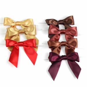 Bán Buôn OEM Giá Mini Ribbon Bow 196 Màu Sắc Polyester Bow Cho Các Phụ Kiện Đám Cưới Giáng Sinh Valentine Của Ngày Trang Trí Hàng Ngày - Product Image 2
