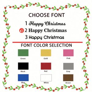 Décorations suspendues pour cheminée, décorations de fête de fin d'année, décorations pour la maison familiale, chaussettes de Noël personnalisées en feutre - Product Image 4