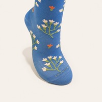Chaussettes de compression graduées Glacier de haute qualité 20-30 mmHg, mi-hautes, pour femmes et hommes, course à pied, voyage, grossesse, logo personnalisé, faible MOQ