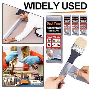 <span class=keywords><strong>Nastro</strong></span> Adesivo di Sopravvivenza Portatile Mini <span class=keywords><strong>Nastro</strong></span> in Tessuto con Moschettone Impermeabile Resistente per Riparazioni di Emergenza Attrezzatura Outdoor - Product Image 4