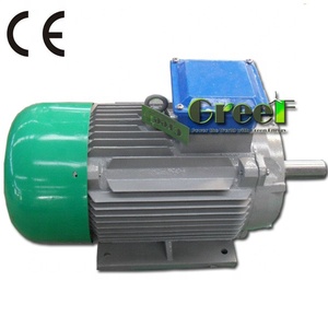 มอเตอร์ซิงโครนัสแม่เหล็กไฟฟ้ากระแสสลับ 3 เฟส แบบขับตรง 10KW 30KW 50KW, เครื่องกำเนิดไฟฟ้า PMG - Product Image 1
