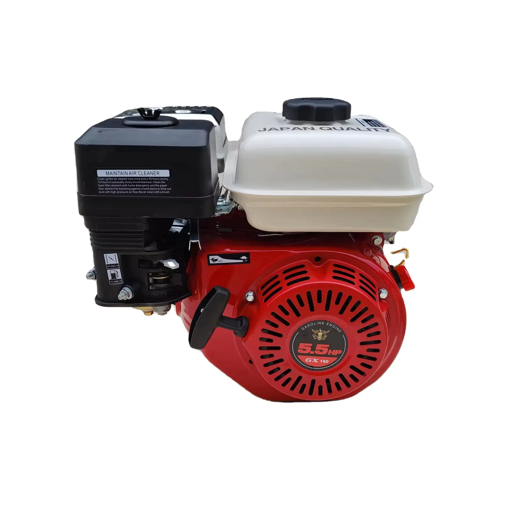 Ohv 5.5 HP Xi Lanh Đơn Gx160 Động Cơ Xăng 4 Đột Quỵ Làm Mát Bằng Không Khí Cho Nhà & Trang Trại Sử Dụng 1 Năm Bảo Hành