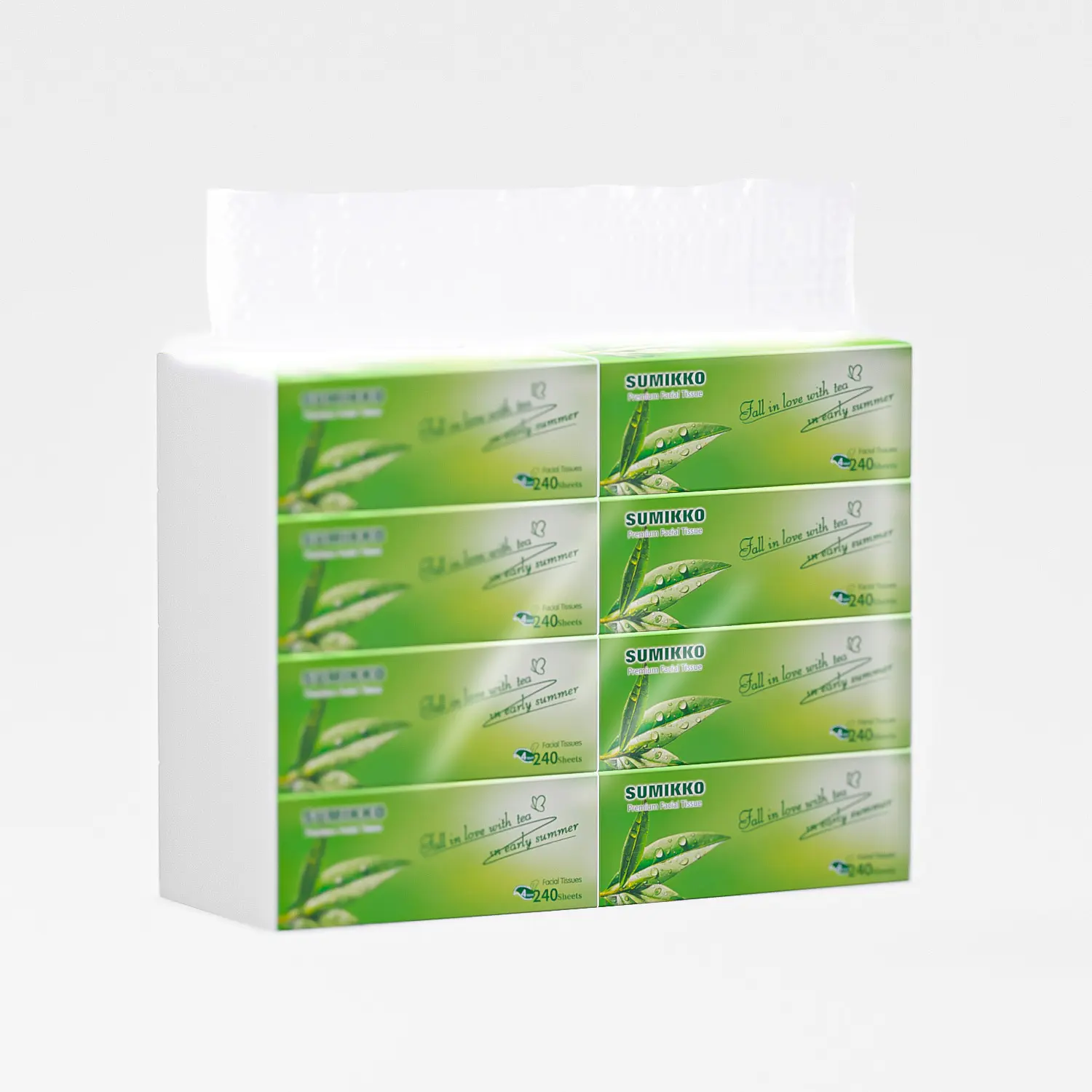 Customized Brand Organic Natural 100% Cotton Face Disposable Towel Paper