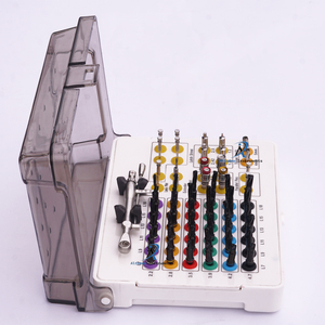 Kit d'implantologie pour chirurgie buccale avec instruments chirurgicaux dentaires pour la pose d'implants – Ensemble chirurgical d'implantologie dentaire - Product Image 5