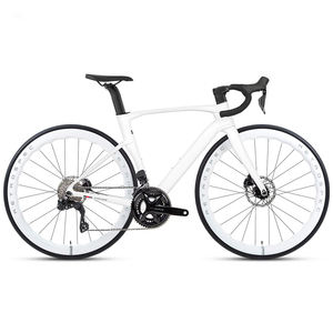 Vélo de route en fibre de carbone pleine, 24 vitesses, CYCLONE-3rd, pneus pliables 700*28C, freins à disque hydrauliques, vélo de course pour hommes, triathlon - Product Image 2