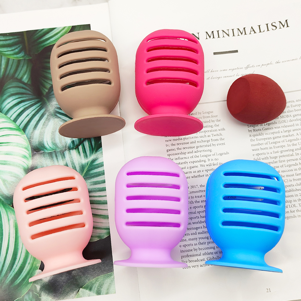 Мягкий флис одеяло детское одеяло дышащий силиконовый Пуховок для тонального крема губки для хранения коробка красоты блендеры контейнер держатель чехол