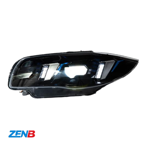 Gruppo Fari per <span class=keywords><strong>BMW</strong></span> <span class=keywords><strong>Serie</strong></span> <span class=keywords><strong>1</strong></span> 2004-2011 <span class=keywords><strong>E87</strong></span>, Modificato con Proiettore LED Laser, Luci Diurne a Forma di Dente di Lupo, Indicatori di Direzione - Product Image 6