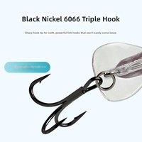 Leurre dur de pêche à trois segments, type Needlefish, crankbait lumineux coulant biomimétique, pour lancer longue distance, pour achigan et barracuda