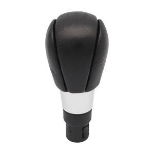 Car <b>Gear</b> <b>Knob</b> Leather Black Beige Ergonomic For Volvo XC60 XC70 S60 V60 V70 5 Speed 6 Speed - Product Image 4