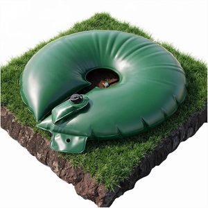 Bolsa de riego para árboles de 20 galones, liberación lenta de 1 a 5 días, sistema de riego por goteo automático para raíces profundas, paquete de 2 anillos de riego - Product Image 1