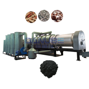 Nouvelle technologie de four de carbonisation pour la production de charbon de bois à partir de coques d'arachides et de pailles, machine de fabrication de charbon de bois - Product Image 1