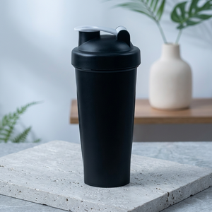 Custom Logo Adults 400ml 600ml Plastic <b>Protein</b> Shake Bottle for Workout Sports Direct Drinking Eco-Friendly Dishwasher Safe Lid - Product Image 4
