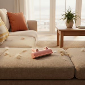 핫 세일 사용자 정의 로고 애완 동물 미용 브러시 하이 퀄리티 도매 애완 동물 헤어 리무버 롤러 블루 그린 핑크 만든 내구성 플라스틱 - Product Image 5