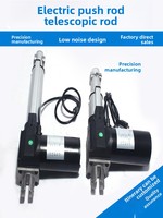 Moteur linéaire électrique à aimant permanent à commutation par balais CC 12V/24V de marque OEM, poussée 6000N, pour usage nautique, 150mm