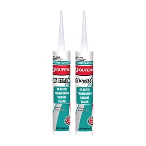 GP acetic rõ ràng Silicone sealant trong suốt keo dính cho xây dựng da đóng gói nhựa <span class=keywords><strong>Epoxy</strong></span> dựa có sẵn - Product Image 3