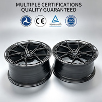 Jantes en alliage d'aluminium Flowtone 17 19 pouces 5x100 5X114.3 5x120 5x112 PCD, design multi-rayons, jantes de course pour Toyota
