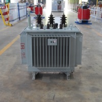 Transformateur triphasé 125 kVA à bain d'huile Dyn11/Yyn0 10 kV vers 0,4 kV haute efficacité pour les entrepreneurs électriques et les entreprises EPC