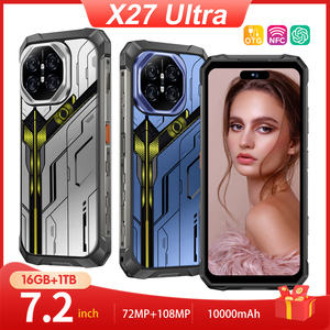 Teléfono Inteligente Android 5G de Bajo Precio, X27 Ultra, Pantalla HD de 7.2 Pulgadas, 12GB+512GB de Gran Almacenamiento, Doble SIM, Gran Venta 2025 - Product Image 4